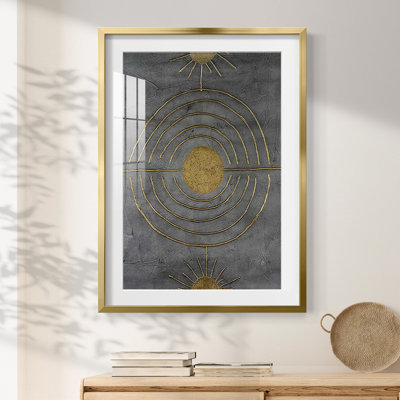 Solar Arcs I -Framed Print
