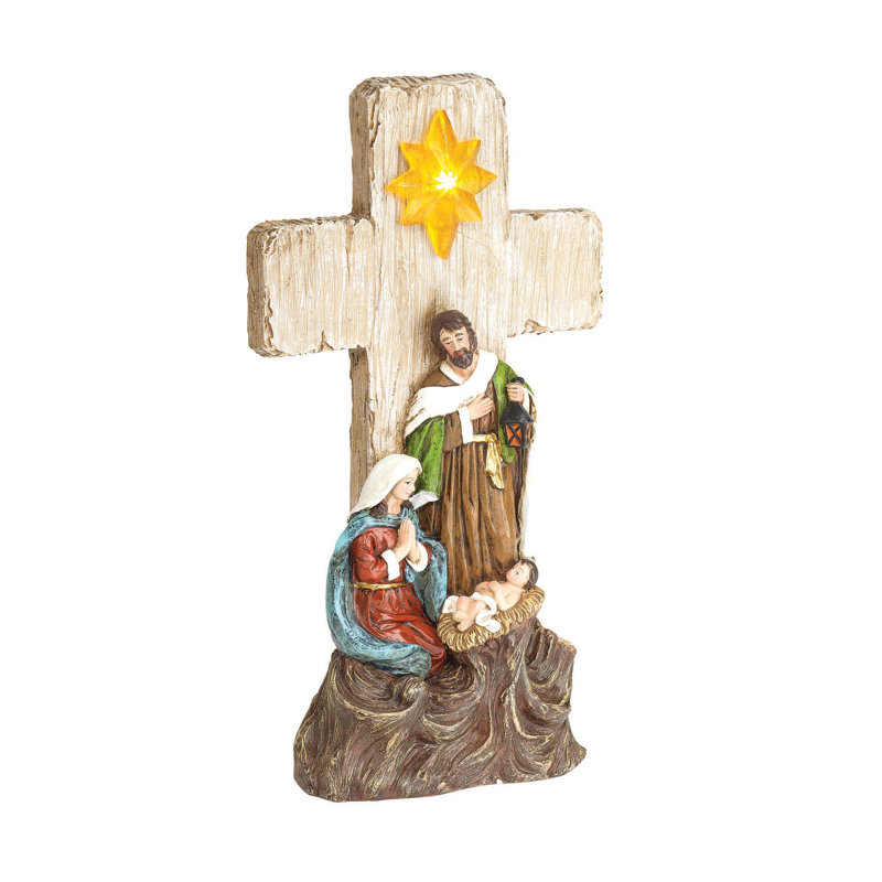 Résine HOLY Family Cross