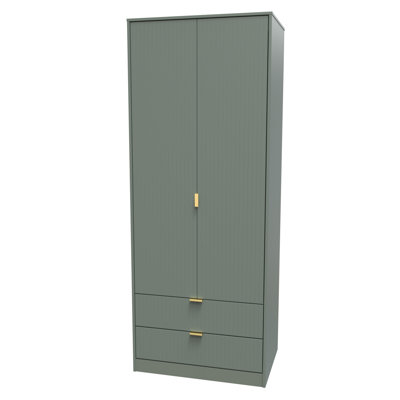 Fully Assembled 2 Door Wardrobe