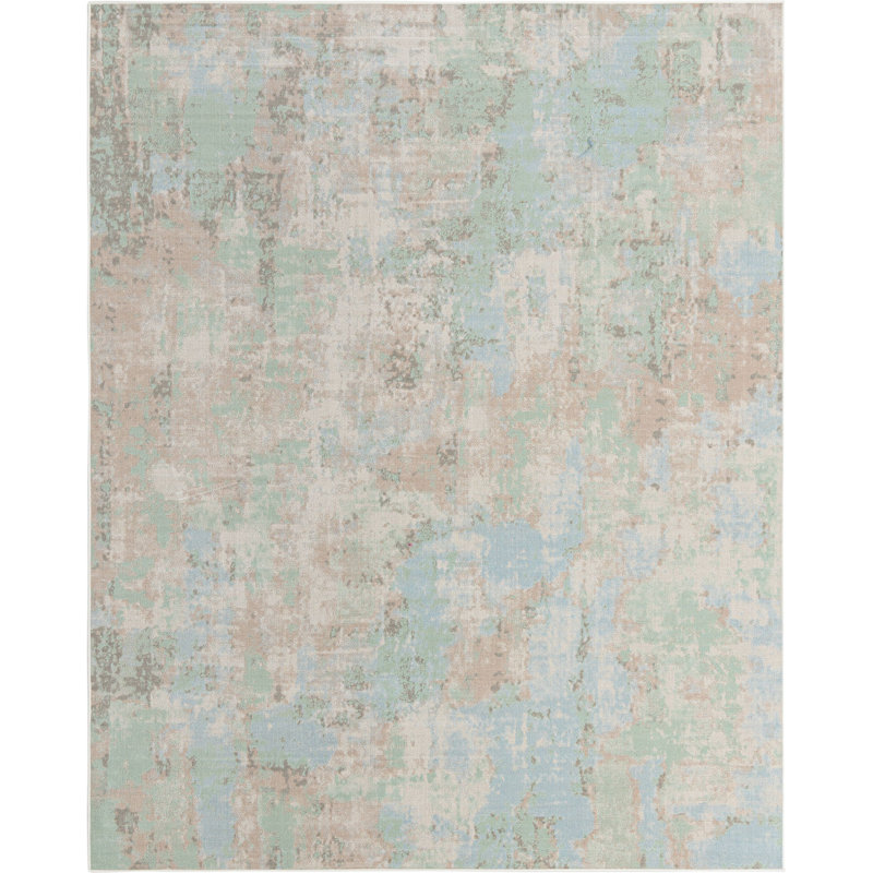 Abstract Indoor Rug, Rectangle 8' x 10'