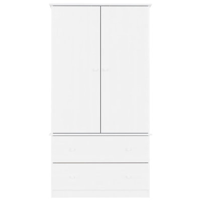 Aabas 2 Door Solid Wood Wardrobe