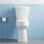 Toilette allongée deux pièces 21 po ADA Comfort Comfort