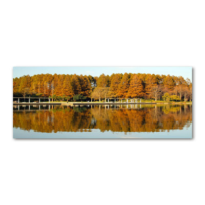 Forest By The Lake - Wrapped Canvas Print