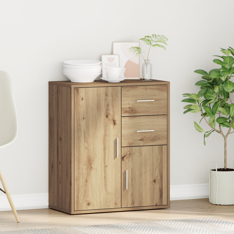 60cm Sideboard, Artisan Oak