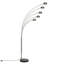 Tulipa 205cm Chrome Tree Floor Lamp