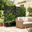 Metal Planter Box with Trellis with Wheels-689363933-671424258