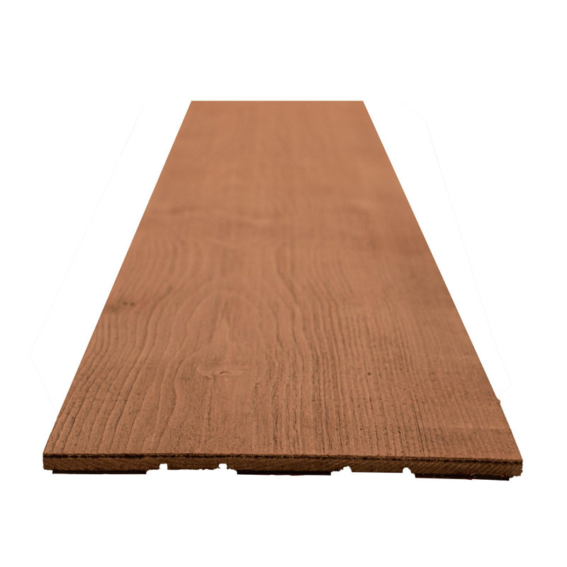 Amber Red Rustic Pine Wood Plank Self-Adhesive Set