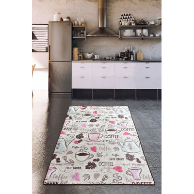 Tapis antibactérien 100% polyester, 31,5 po x 59,1 po | Hauteur des poils: 0,15 po, épaisseur totale: 0,4 po | Dessous antidérapant, lavable à la machine, idéal pour les entrées et les espaces de vie
