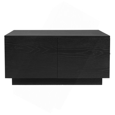 33.25" Square Coffee Table With 4 Drawers
