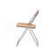 Chaise pliante en acrylique transparent-590095455