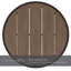 Table d'appoint en acier Ebern Designs-1725342442