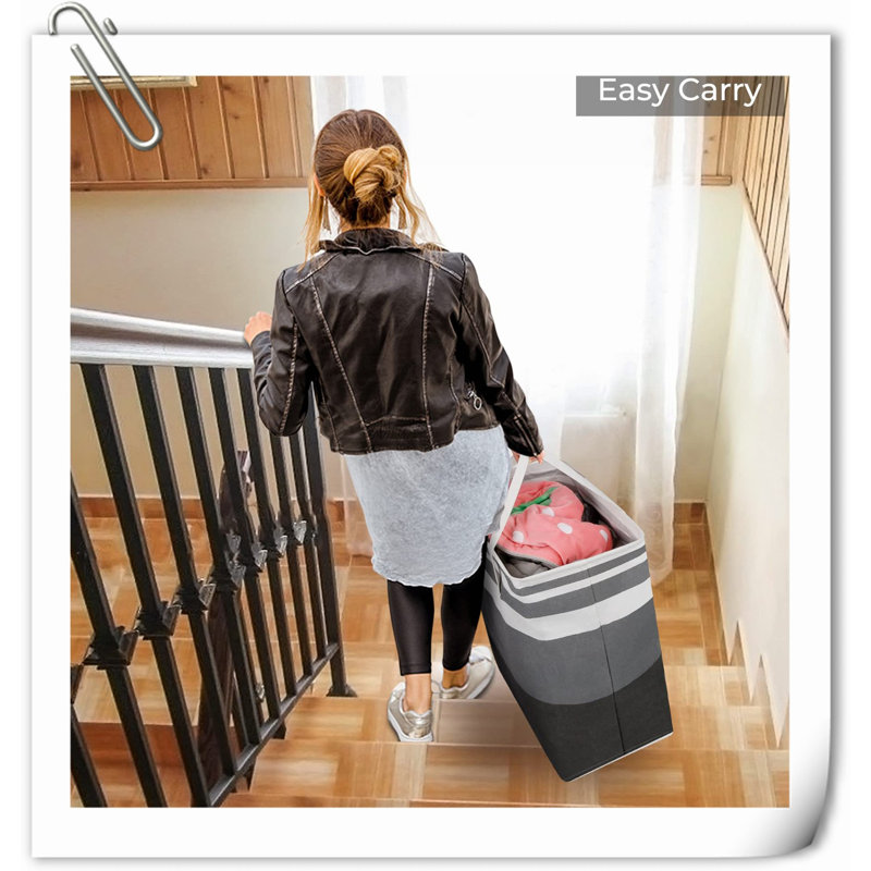 Panier en tissu Beachcrest Home ™, 75 L 