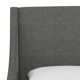 Anderson Upholstered Wingback Bed