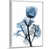 White Floater Framed Canvas