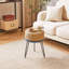 Tabouret d'appoint en métal Nyell-770131542