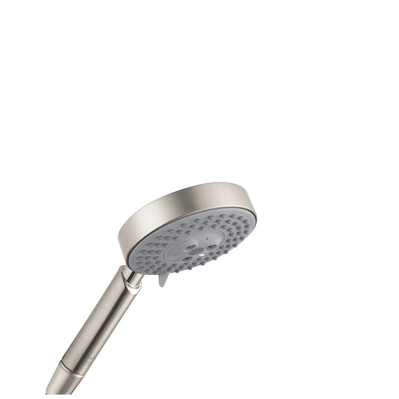 Raindance S 100 Air 3-Jet Rain Handheld Shower Head, Brushed Nickel