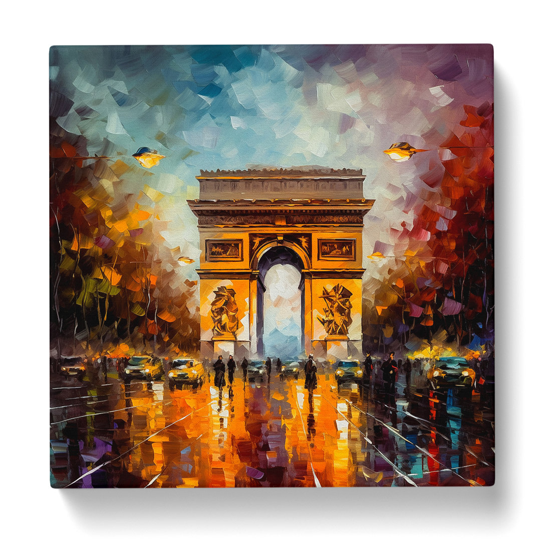 Arc De Triomphe Impressionismus - Druck