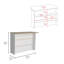 Rayville Wood Kitchen Island