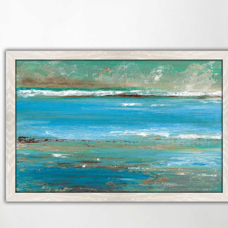 «Tidal Pool I», reproduction d'impression encadrée, H 21,5 po x l 27,5 po x P 0,75 po