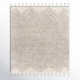 Verina Chevron Handmade Cotton Gray/Cream Area Rug