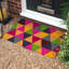 Nicola Spring - Coir Door Mat - Triangles-50928586