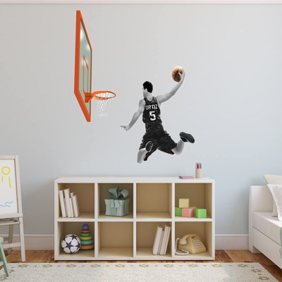 Adhésif décoratif joueur de basketball