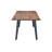 Knoxville 68" Dining Table in Smoked Acacia