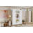 VIBE HAUS 85.2''H Hall Tree With Bench And 3 Hooks-305768618