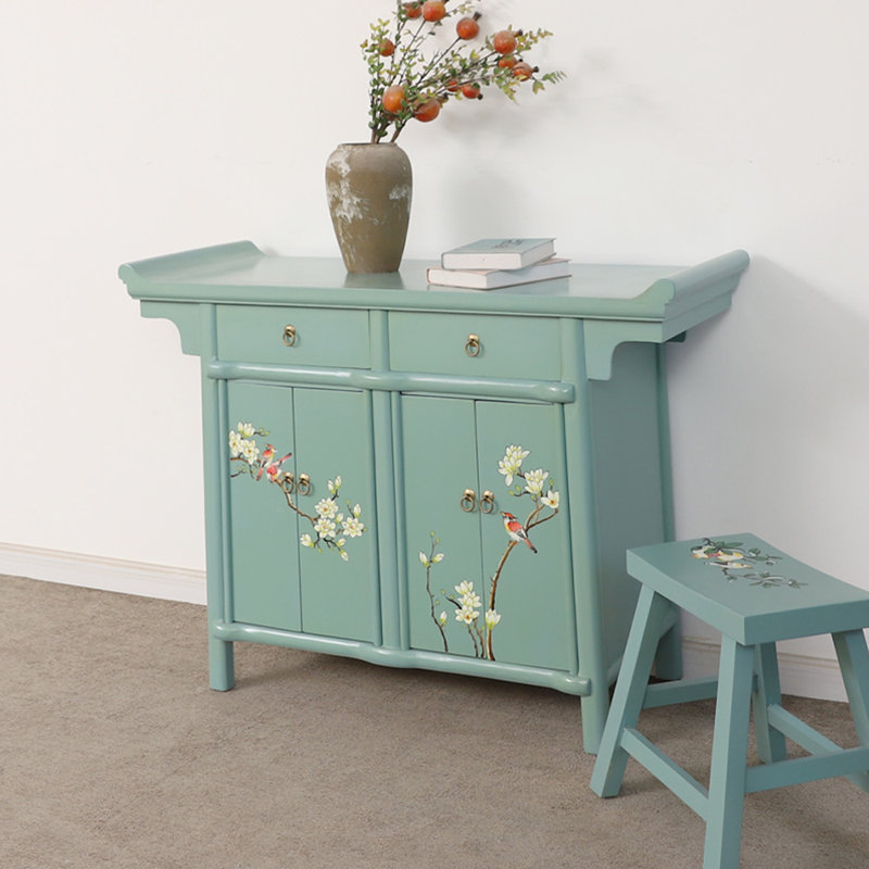 Painted Entryway Cabinet