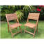 Chaise de terrasse pliante en acacia Canale
