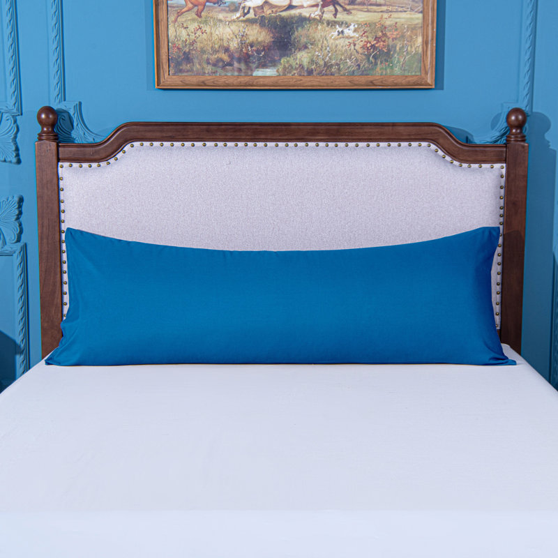 Luxe Microfiber Cover Body Pillow, Royal Blue