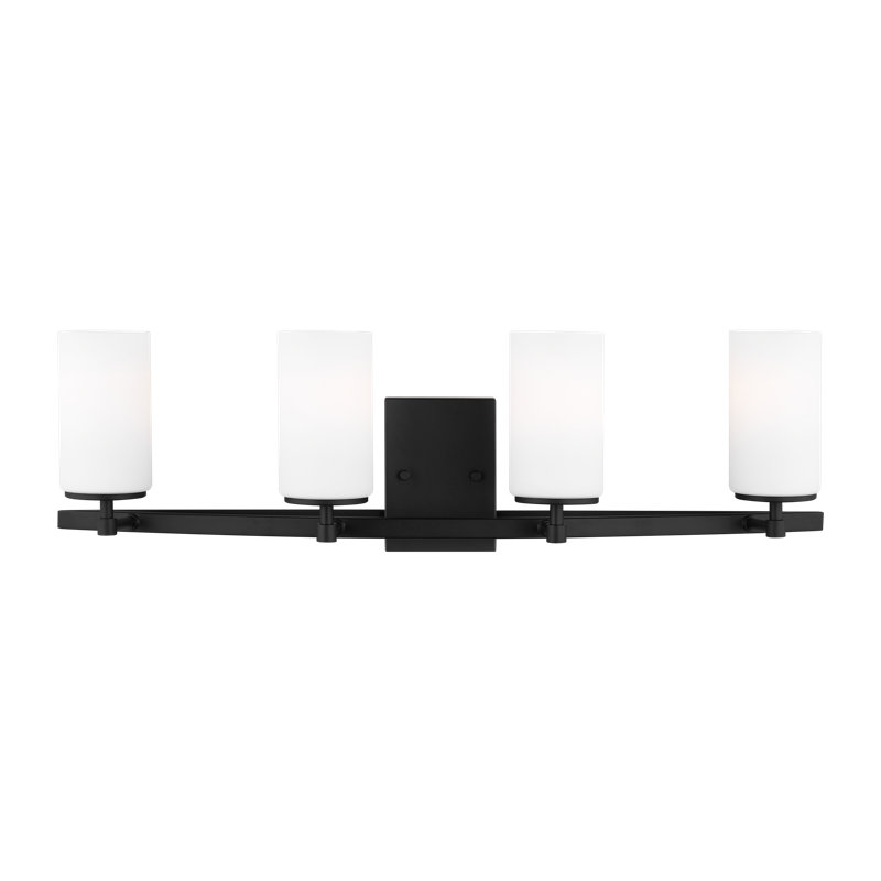 Alturas Four Light Wall / Bath from Generation Lighting , No, Midnight Black