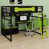 Noir et vert sélectionné