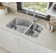 Lustertone 32.75" L x 21" W Double Basin Undermount Kitchen Sink