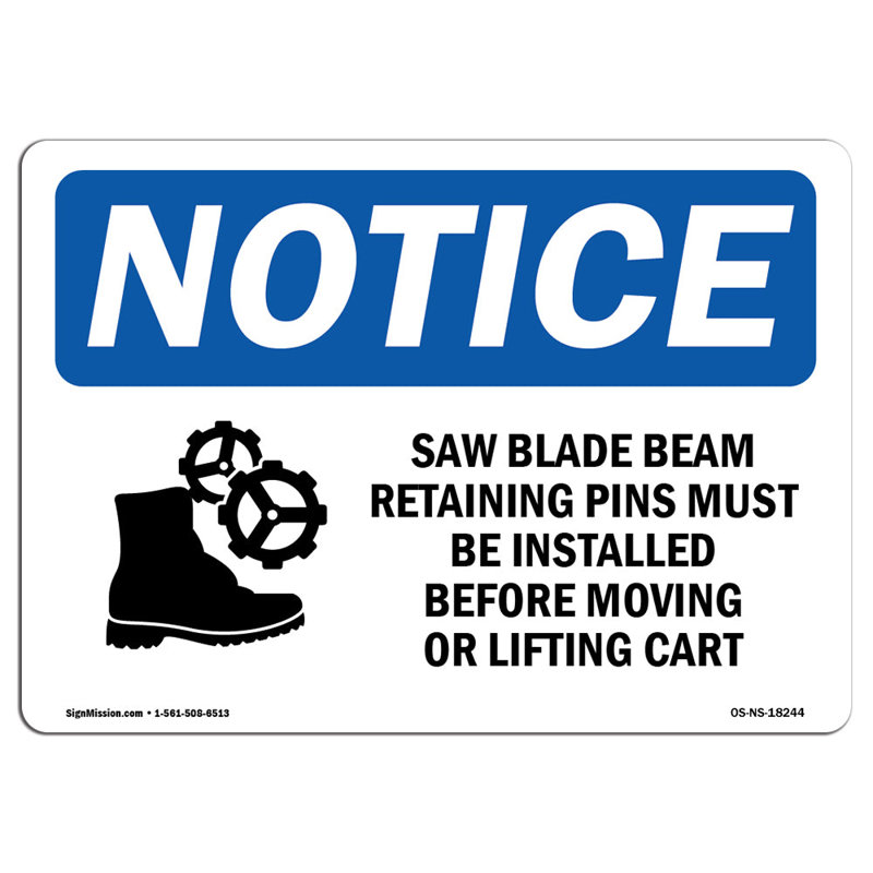 Notice Sign