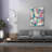 'Abstract Colorful Flows 5' by Irena Orlov Giclee Canvas Wall Art-631776398