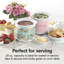 Hamilton Beach Party Dipper  Food Warmer Twin Pack, 20 oz. Capacity, Solid Pink and Colourful Floral Print, 33102