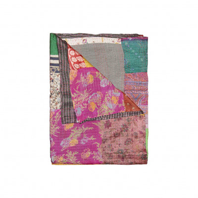 Quilted Throw Blanket