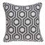 Housse de coussin 20 po x 7 po x 20 po gris froid et blanc avec insert en polyester-365493-263976