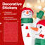 6ft Height Outdoor Inflatable Christmas Snowman Family