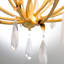 Lustre à 8 lumières de style bougie Prosecco