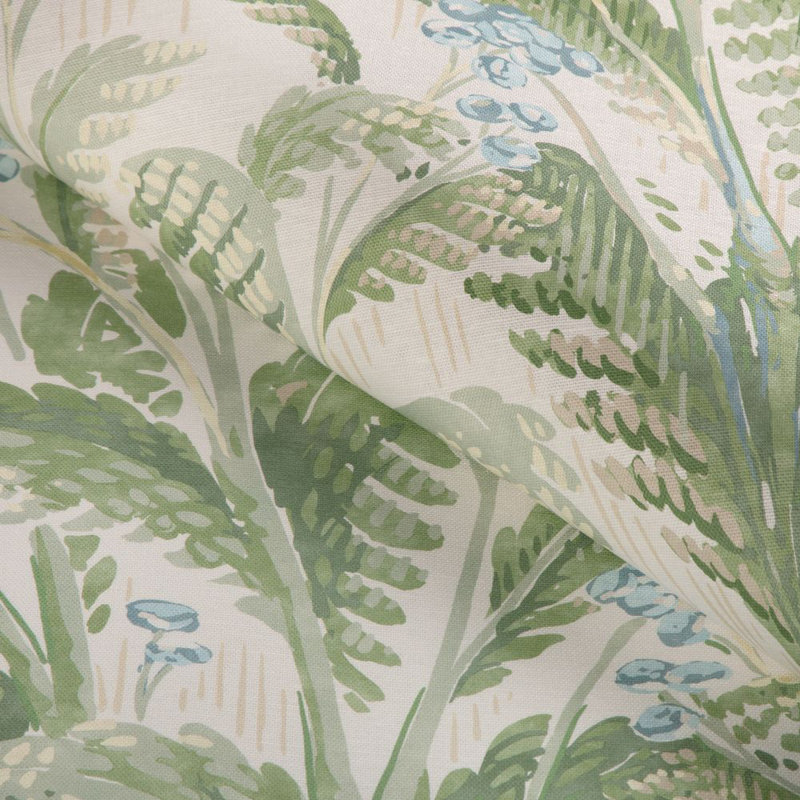 Pashley Print, Green/Blue/Beige