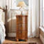 Table de chevet en bois avec 3 tiroirs, table de chevet, petits espaces, salon, chambre à coucher-1275404598-1296805203