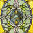 Kaul Abstract Window Panel