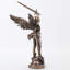 Figurine en bronze coulé à l'arc Saint Michel et le dragon de 11,42 pouces de hauteur