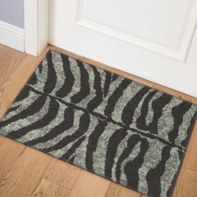 Washable Animal Print Rug