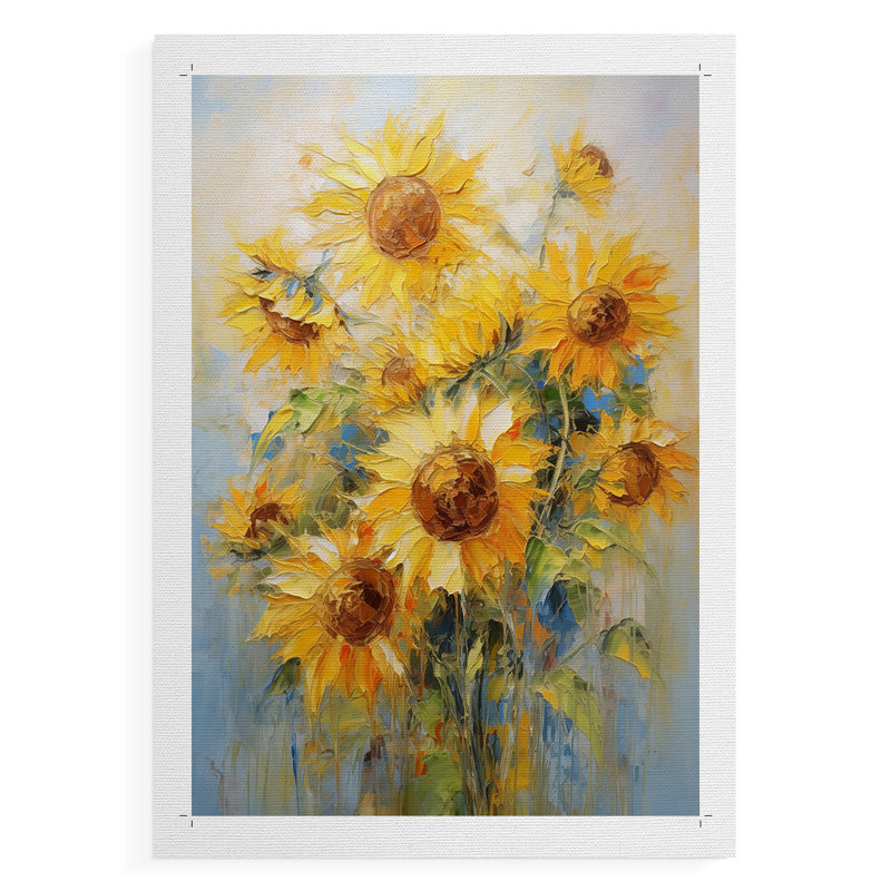 Série FLORAL CDXLVII - Impression sur toile seulement - NON CADRE, H 36 po x l 24 po