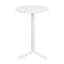 Table d'appoint en C en forme de C - Table de bout coulissante pour canapé et lit - Support à collation moderne à base en Y avec plateau rond, capacité de 22 lb-1414704854