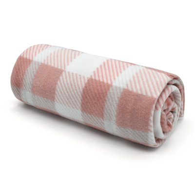 Anerinda Soft Plush Classi Check Blanket Throw