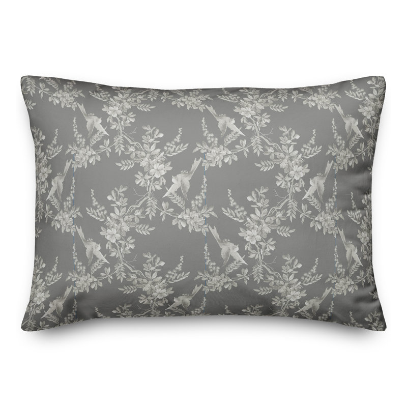 Floral Throw Pillow